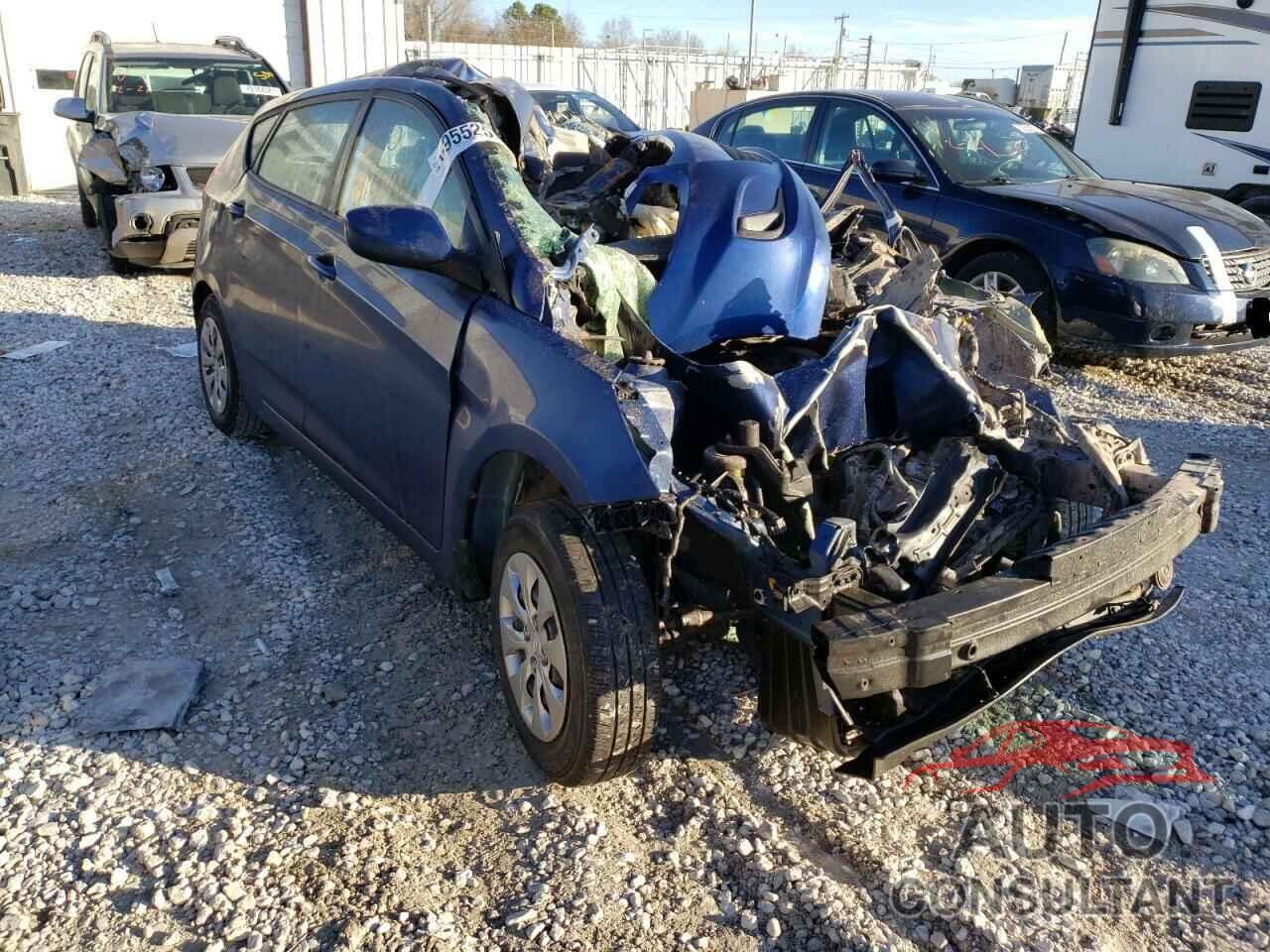 HYUNDAI ACCENT 2017 - KMHCT5AE7HU345277