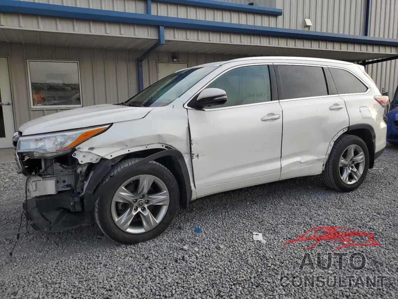 TOYOTA HIGHLANDER 2016 - 5TDDKRFH3GS225551