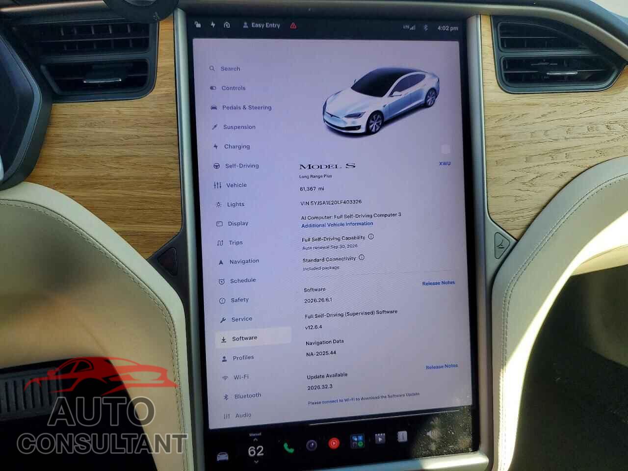 TESLA MODEL S 2020 - 5YJSA1E20LF403326