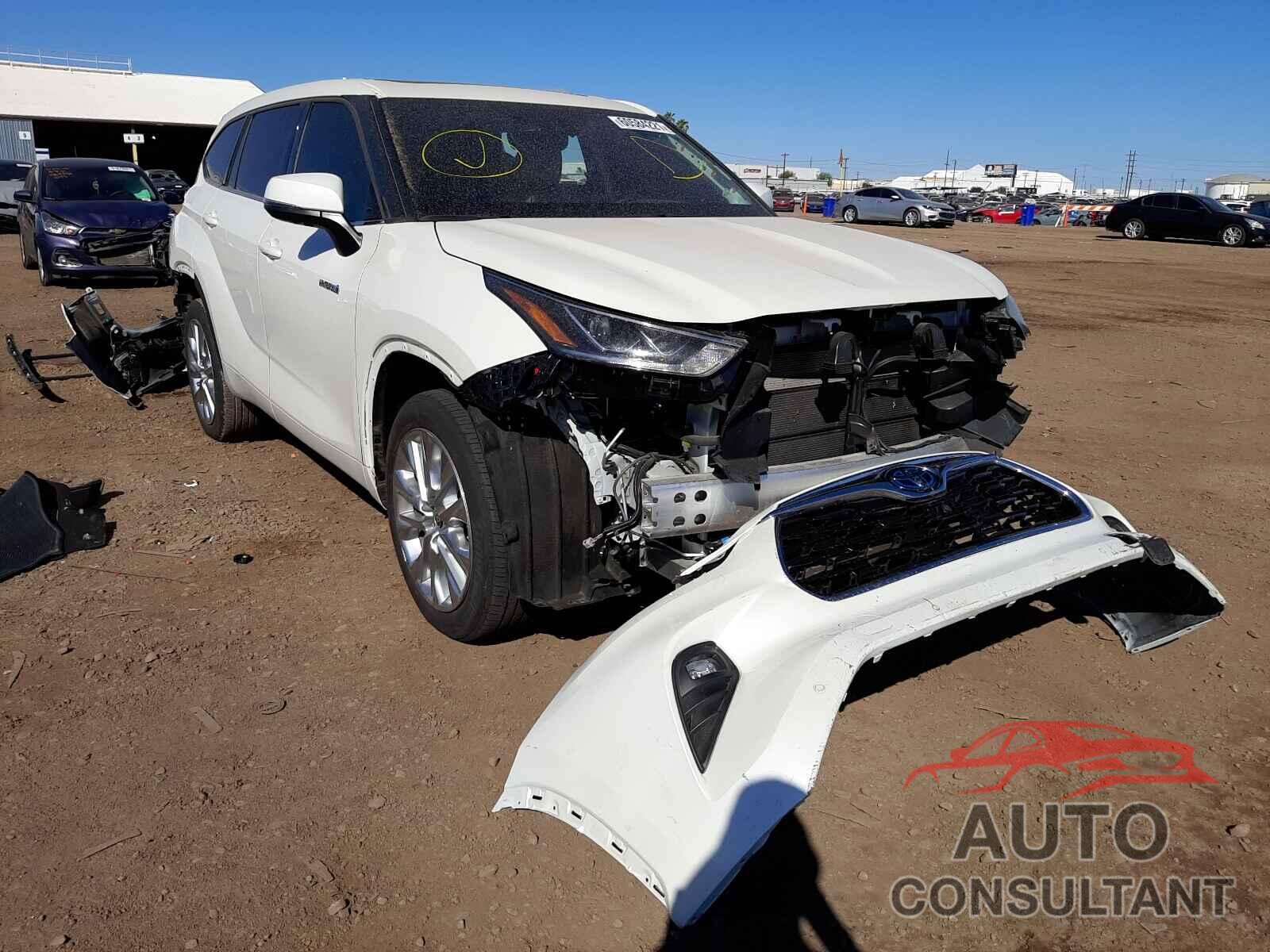 TOYOTA HIGHLANDER 2020 - 5TDYARAHXLS001666