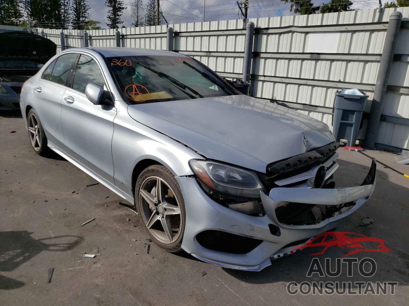 MERCEDES-BENZ C CLASS 2016 - 55SWF4JB2GU129822