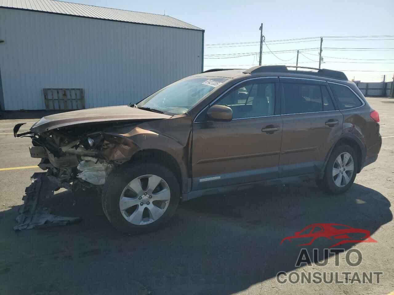 SUBARU OUTBACK 2011 - 4S4BRBGC6B3378072
