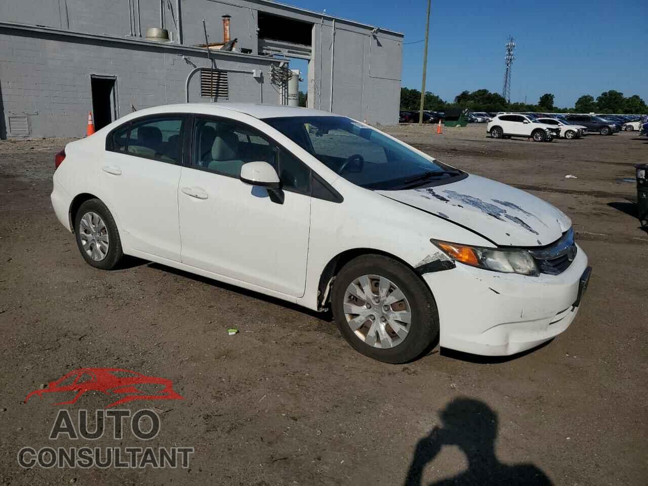 HONDA CIVIC 2012 - 19XFB2F59CE357983