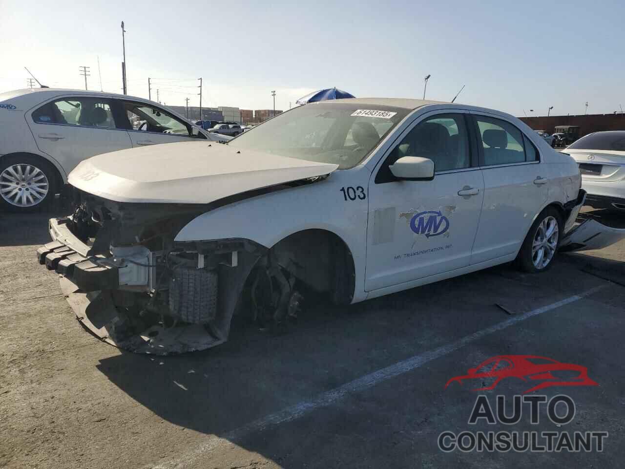 FORD FUSION 2012 - 3FAHP0HA7CR174234