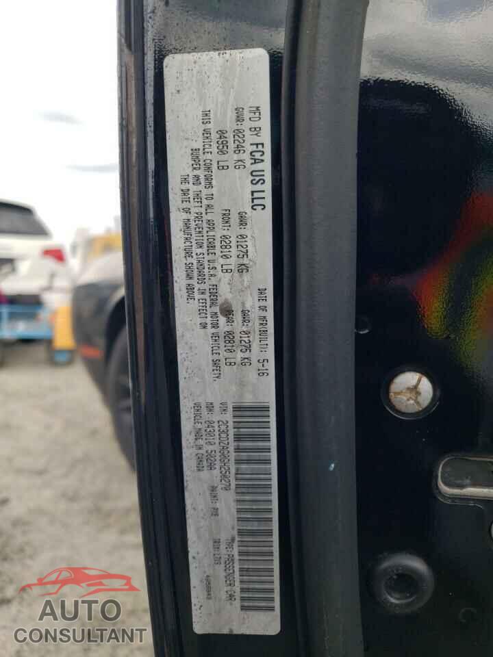 DODGE CHALLENGER 2016 - 2C3CDZAG0GH250270