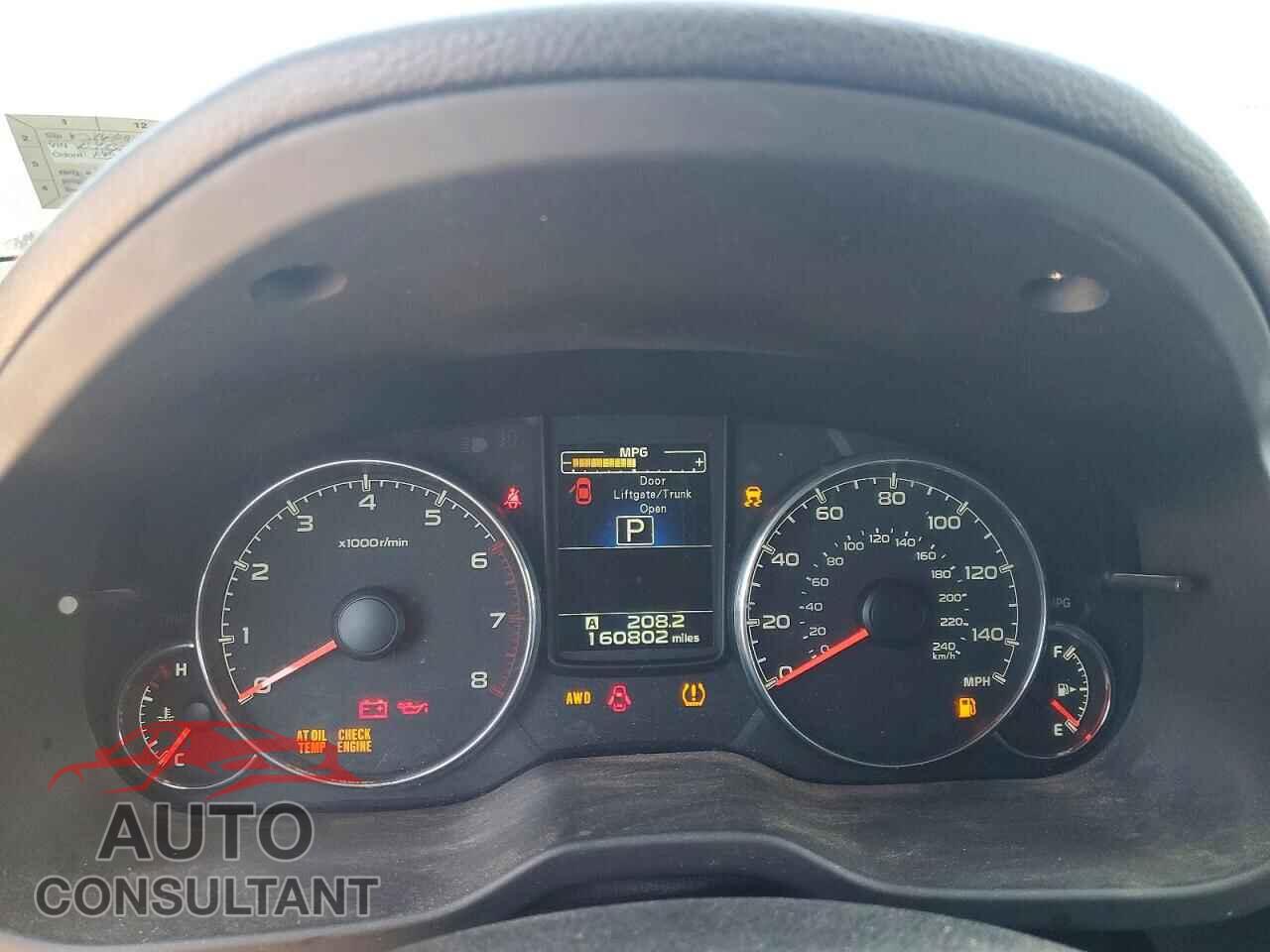 SUBARU OUTBACK 2013 - 4S4BRBLC4D3229622