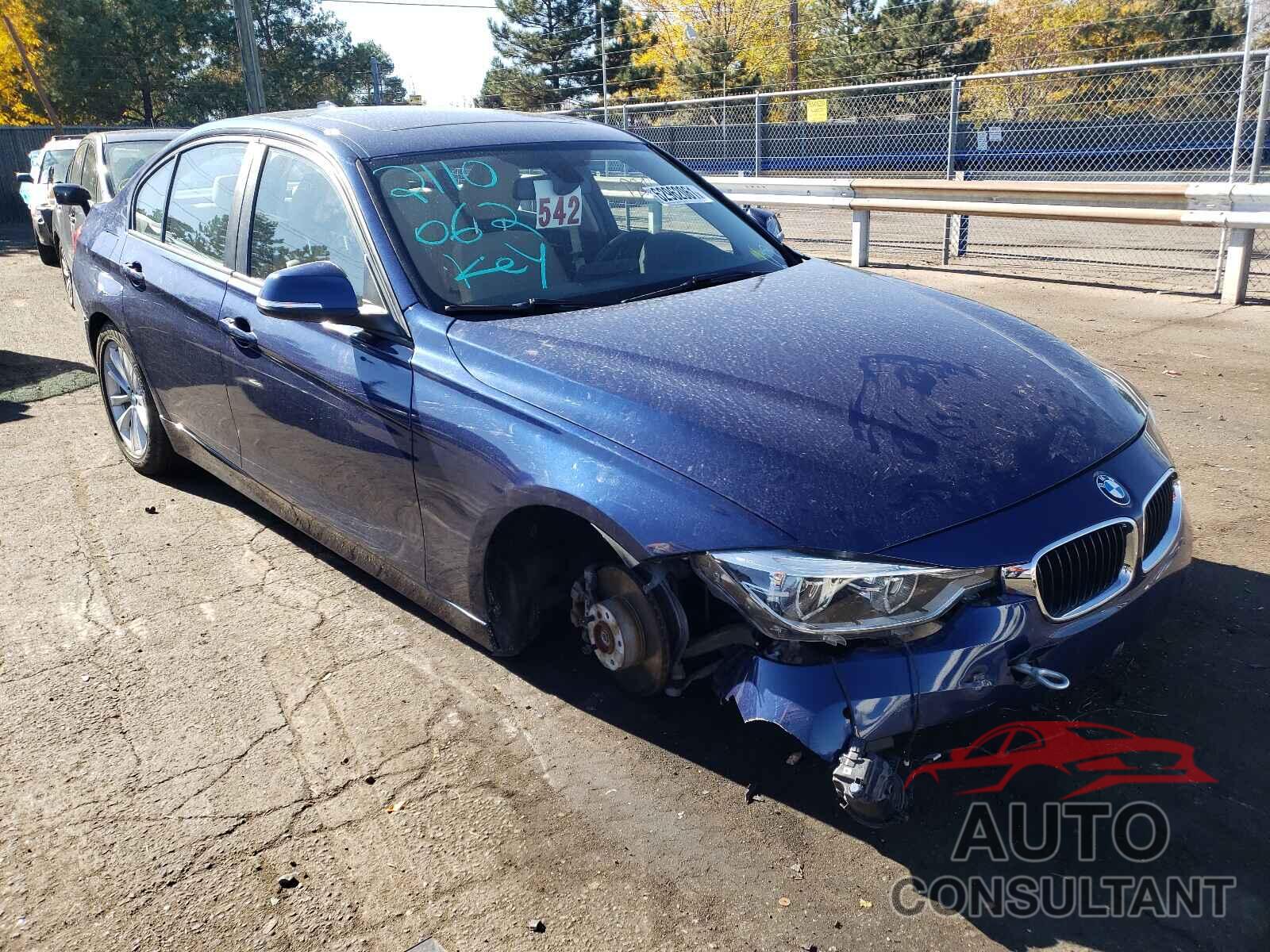 BMW 3 SERIES 2018 - WBA8E5G57JNU46277