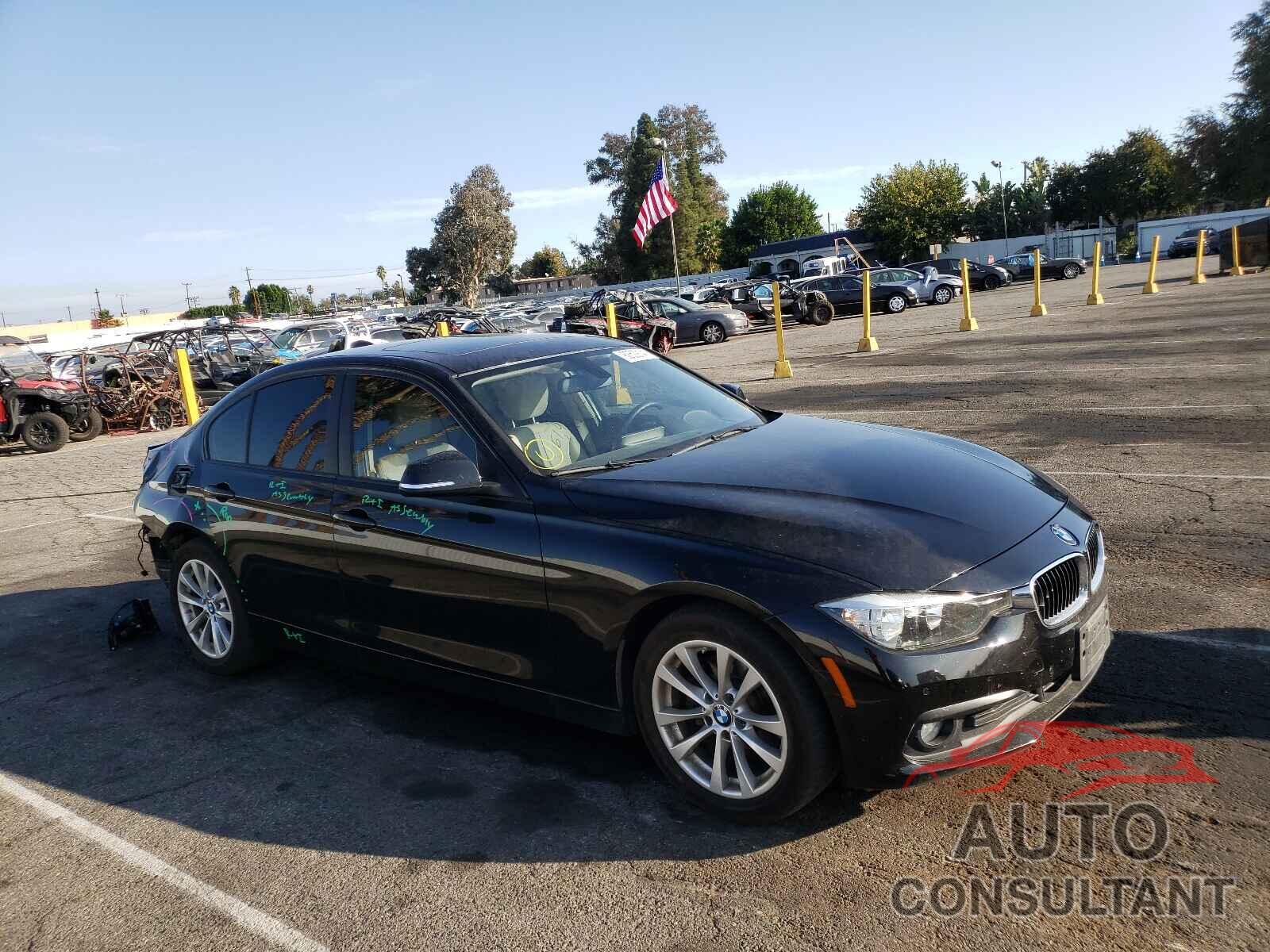 BMW 3 SERIES 2016 - WBA8E1G51GNT36116
