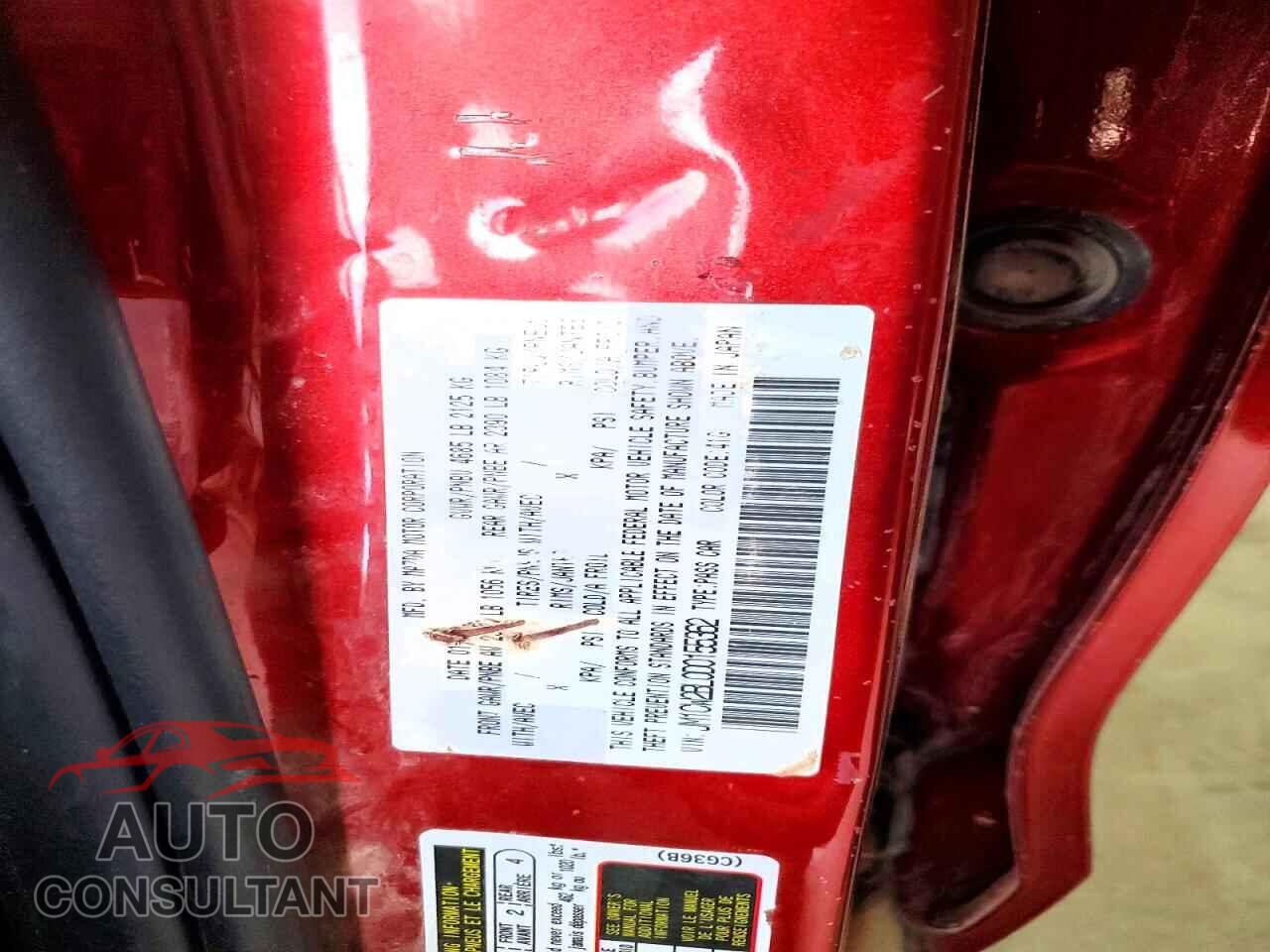 MAZDA 5 2013 - JM1CW2BL0D0155362