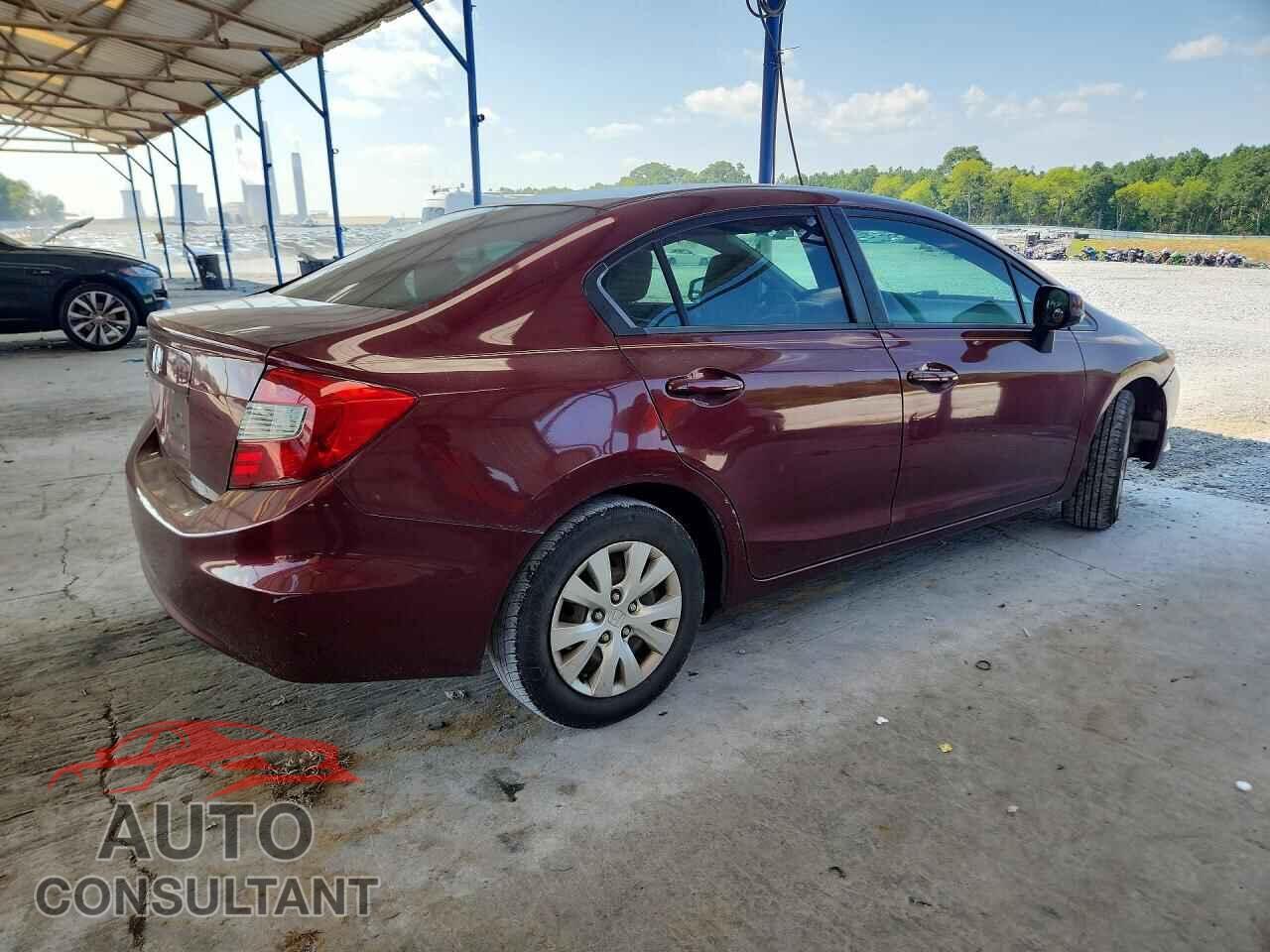 HONDA CIVIC 2012 - 2HGFB2F51CH529963