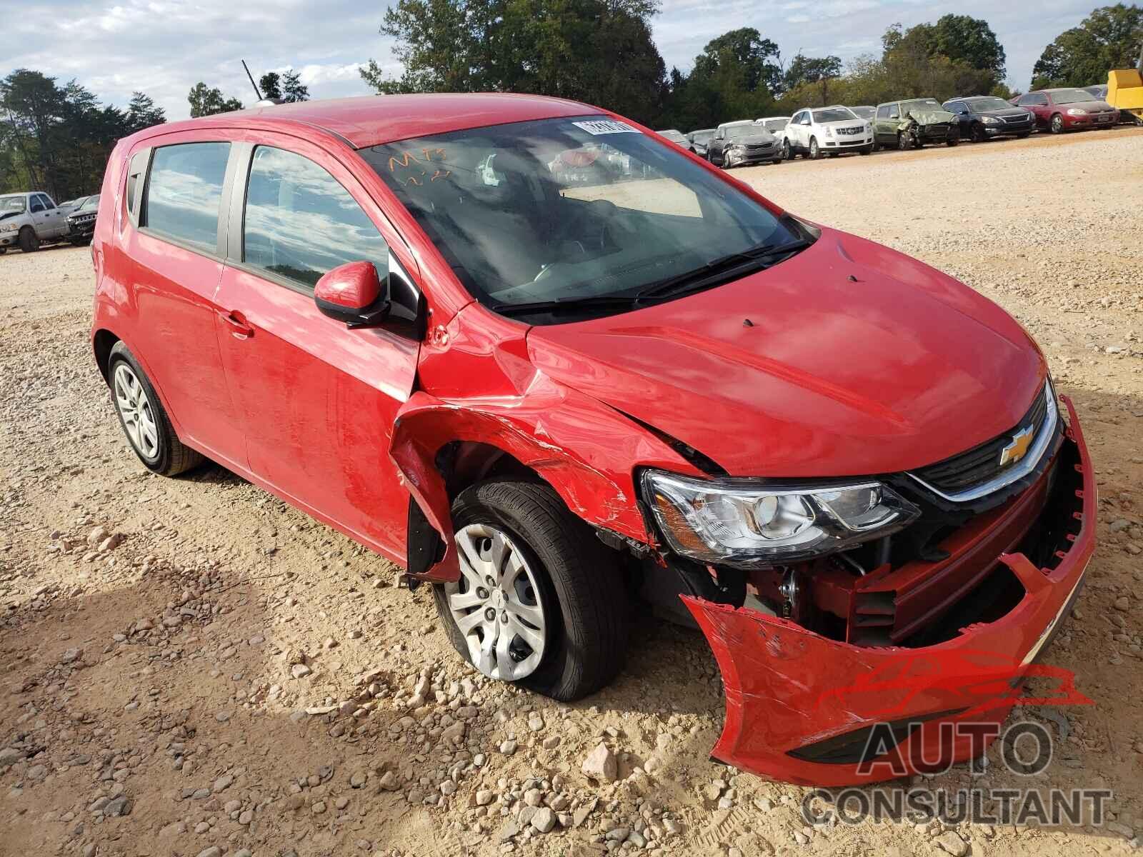 CHEVROLET SONIC 2020 - 1G1JG6SB3L4121080