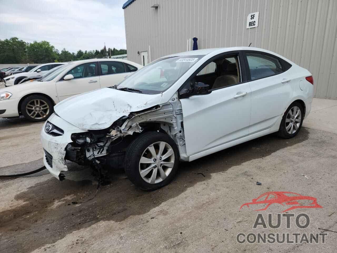 HYUNDAI ACCENT 2013 - KMHCU4AE5DU304969