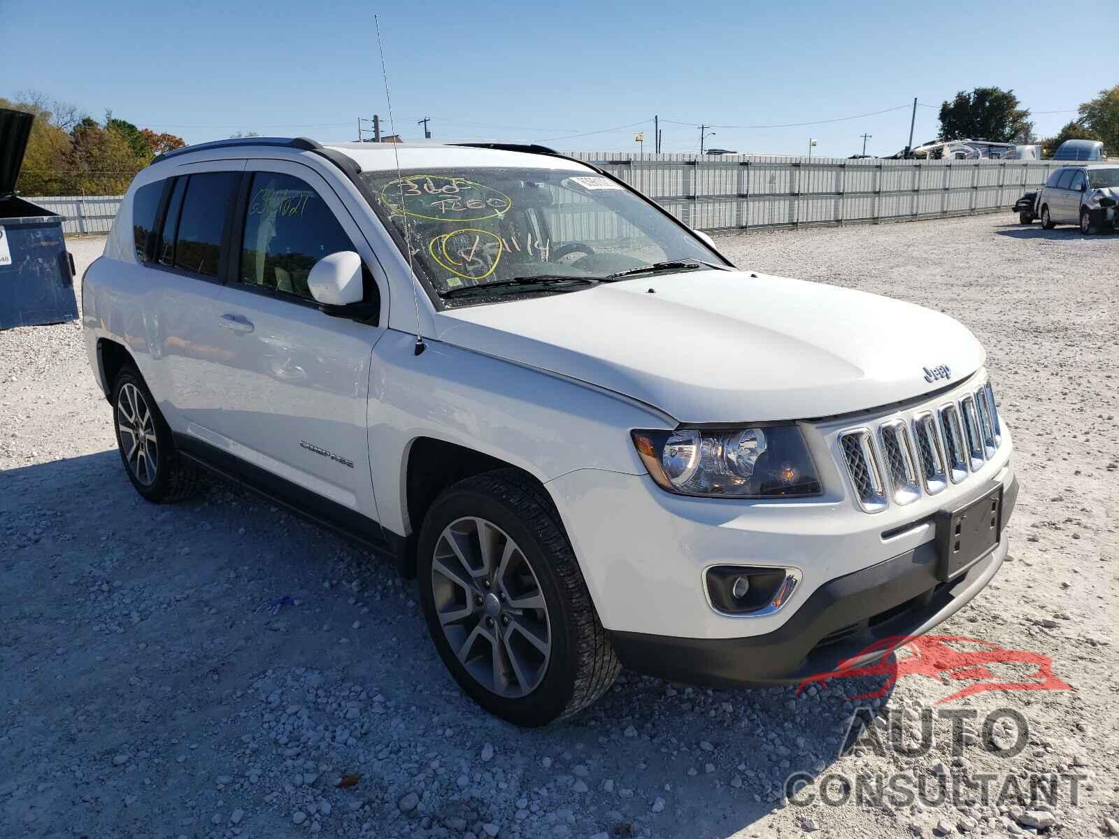JEEP COMPASS 2017 - 1C4NJDEB1HD163538