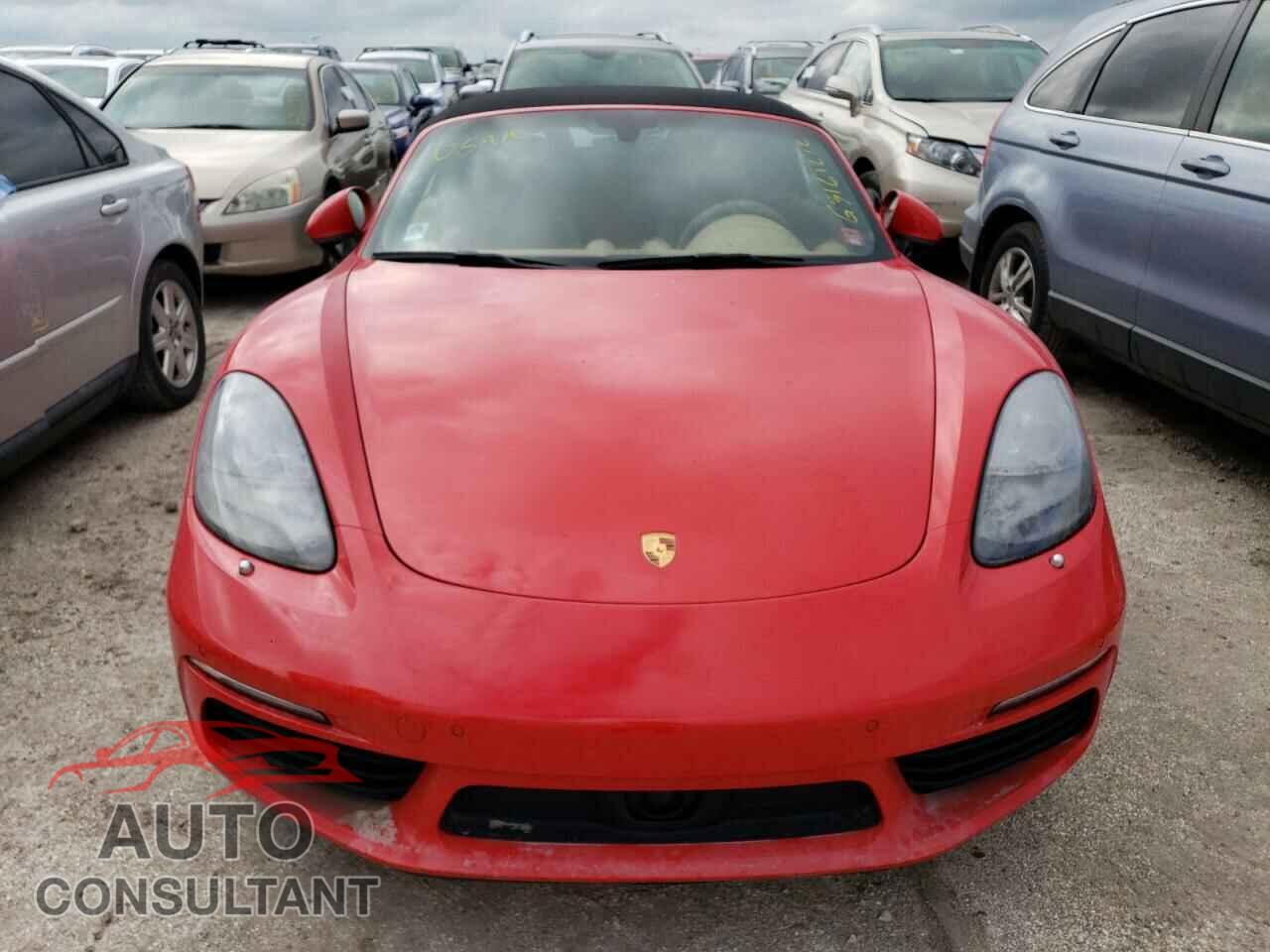 PORSCHE BOXSTER 2017 - WP0CA2A88HS221436