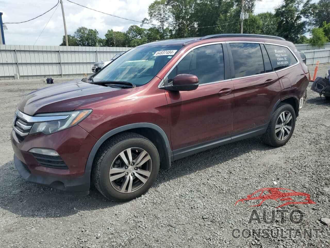 HONDA PILOT 2018 - 5FNYF5H50JB006740