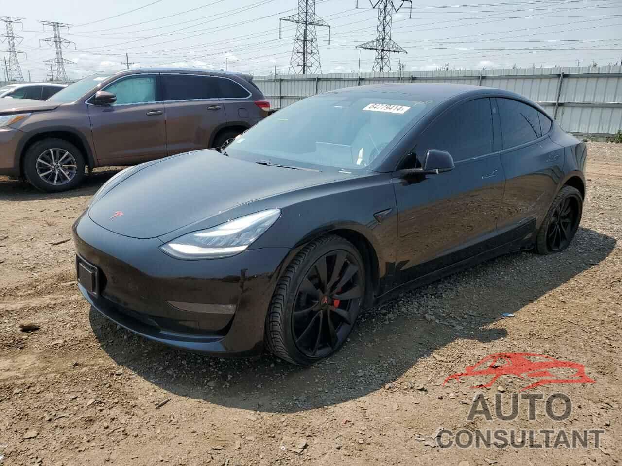 TESLA MODEL 3 2018 - 5YJ3E1EBXJF078738