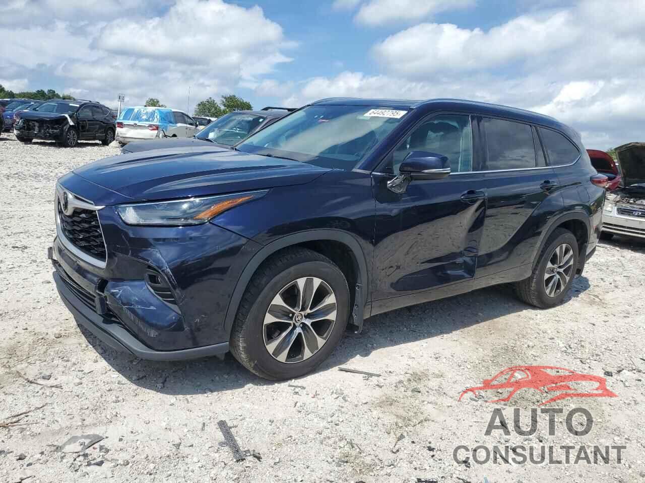 TOYOTA HIGHLANDER 2021 - 5TDGZRBH6MS072030