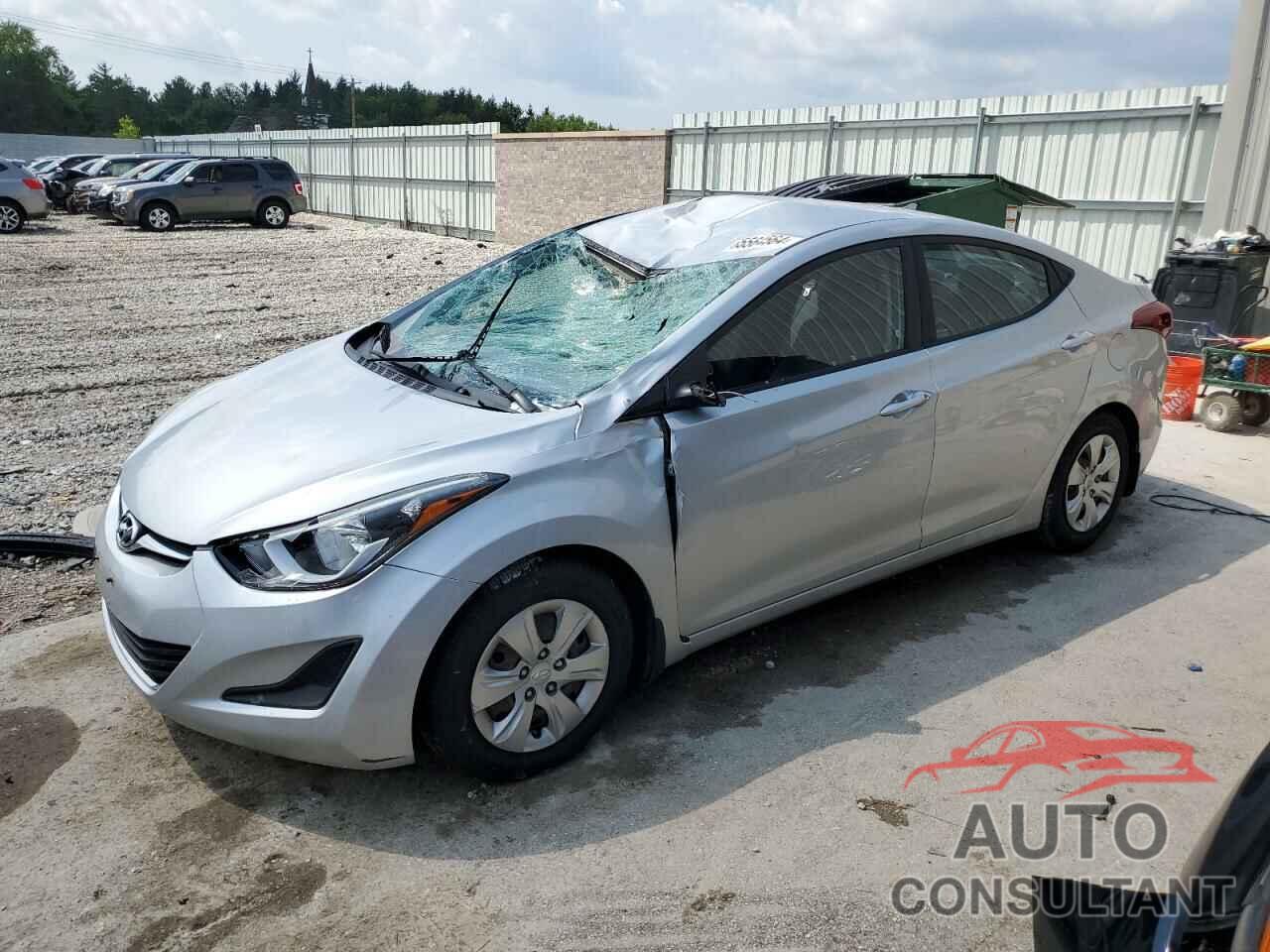 HYUNDAI ELANTRA 2016 - KMHDH4AEXGU520846