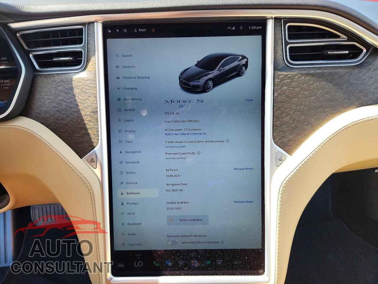 TESLA MODEL S 2014 - 5YJSA1H16EFP61004