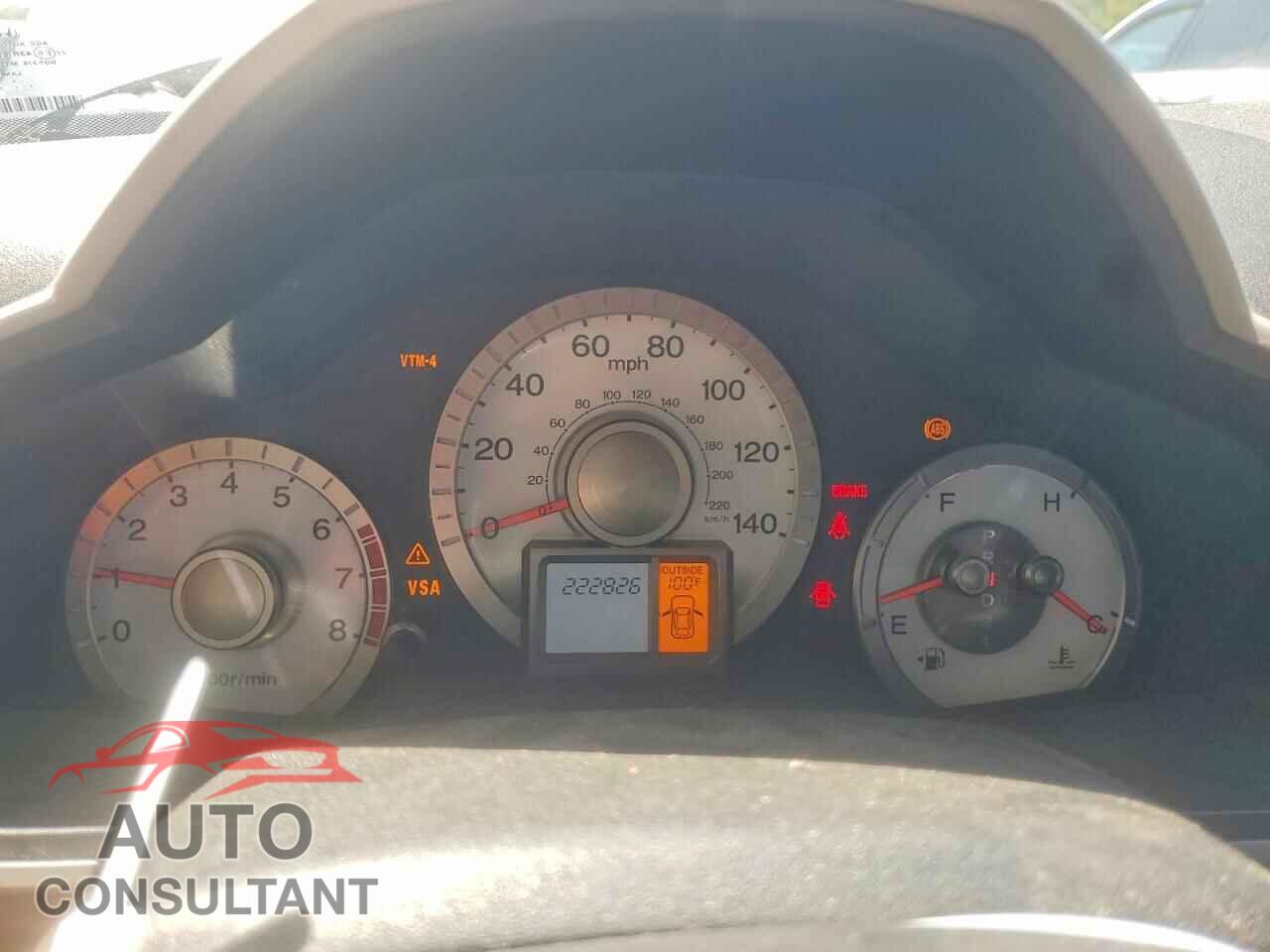 HONDA PILOT 2011 - 5FNYF4H4XBB028540