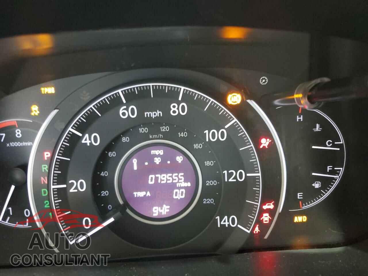 HONDA CRV 2012 - 5J6RM4H50CL001097