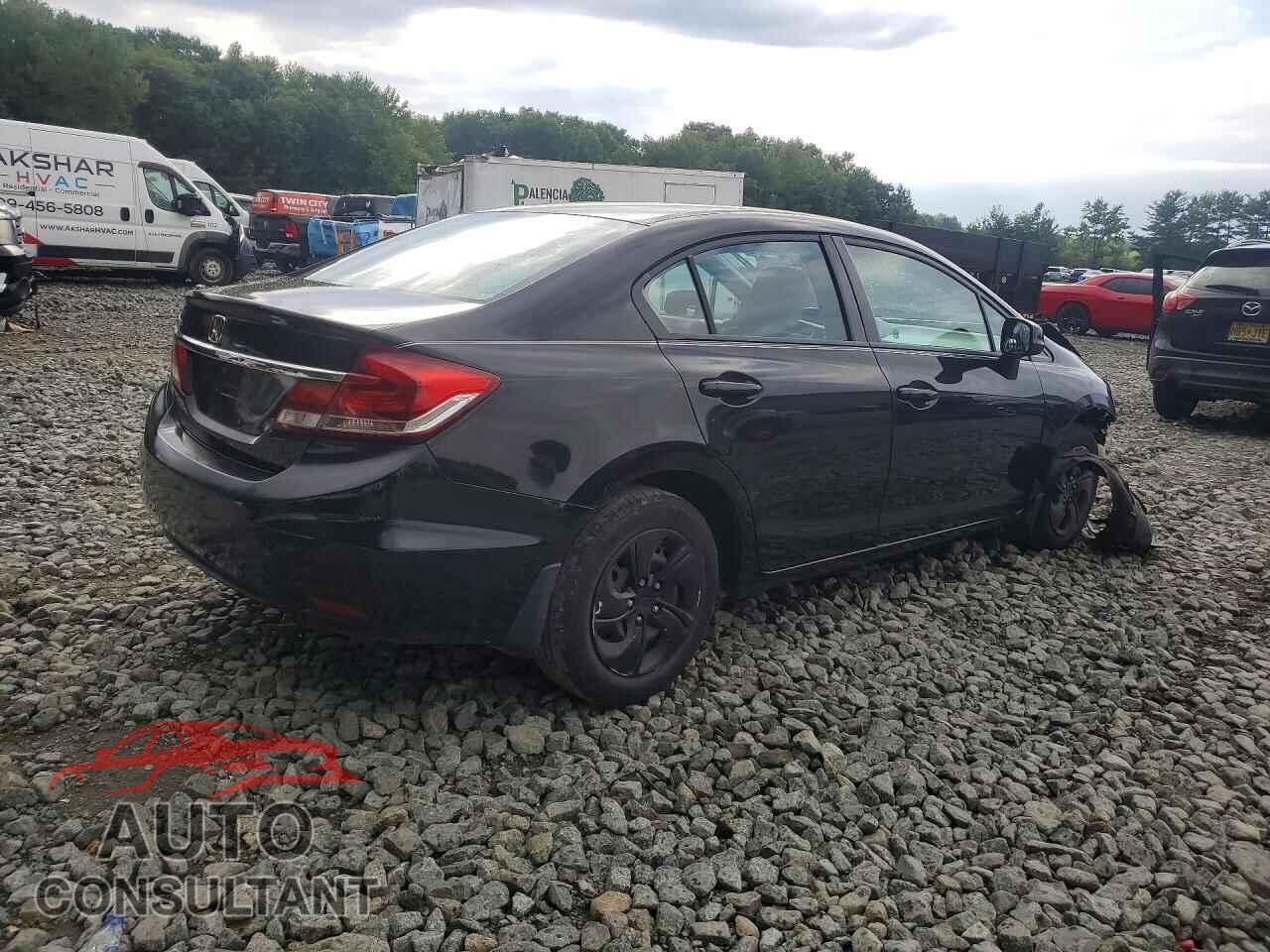 HONDA CIVIC 2013 - 19XFB2F59DE276533