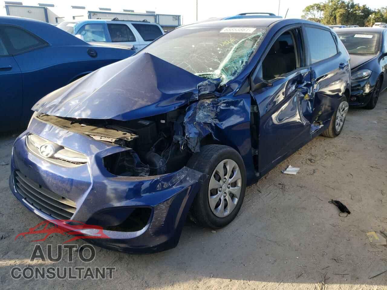 HYUNDAI ACCENT 2017 - KMHCT5AE0HU338817