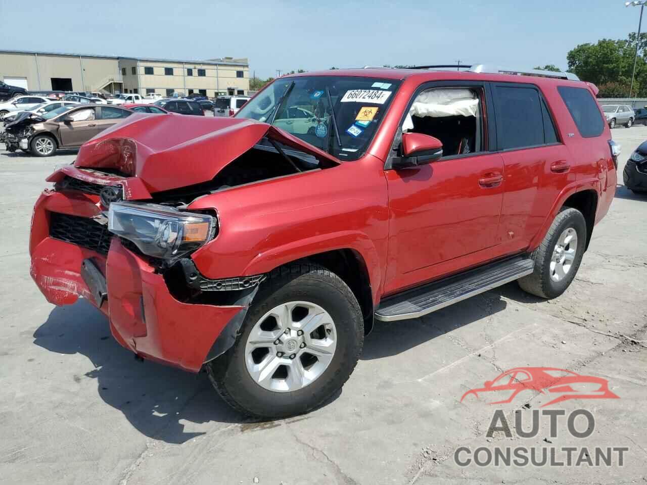 TOYOTA 4RUNNER 2017 - JTEBU5JR3H5437573