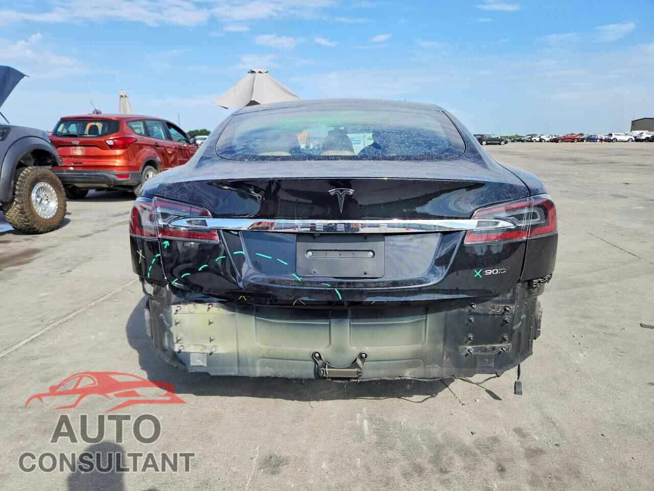 TESLA MODEL S 2017 - 5YJSA1E25HF186122