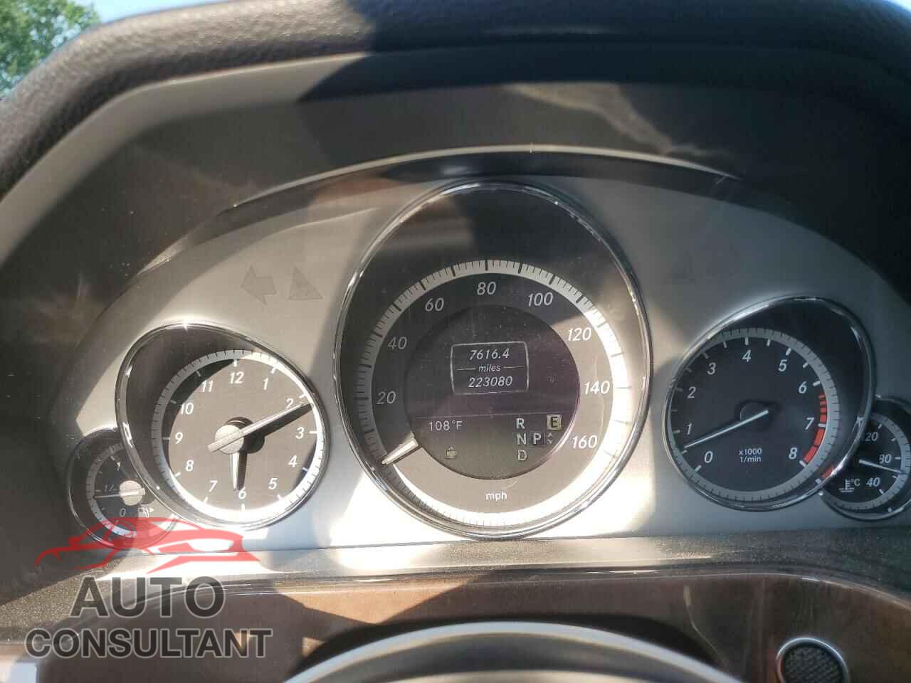 MERCEDES-BENZ E-CLASS 2012 - WDDHF8JB3CA568800