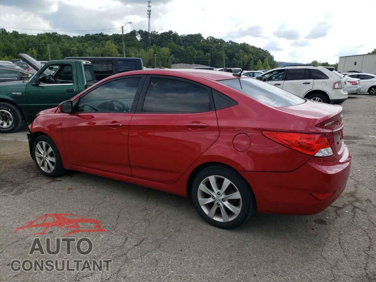 HYUNDAI ACCENT 2012 - KMHCU4AE4CU196102