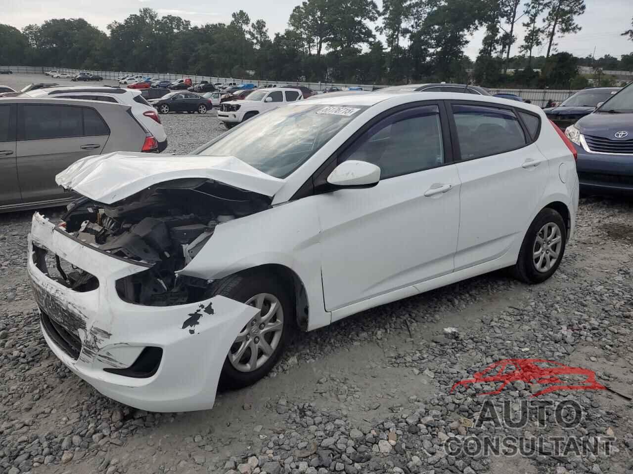 HYUNDAI ACCENT 2012 - KMHCT5AE7CU009878
