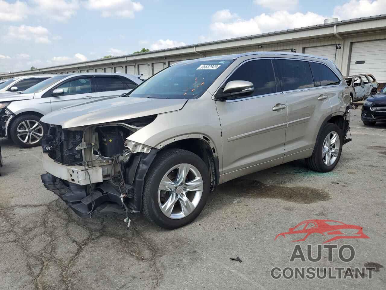TOYOTA HIGHLANDER 2015 - 5TDDKRFH1FS078225