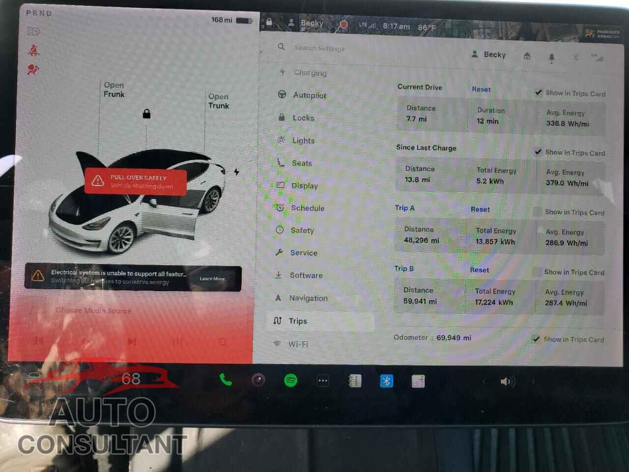 TESLA MODEL 3 2021 - 5YJ3E1EA8MF053803