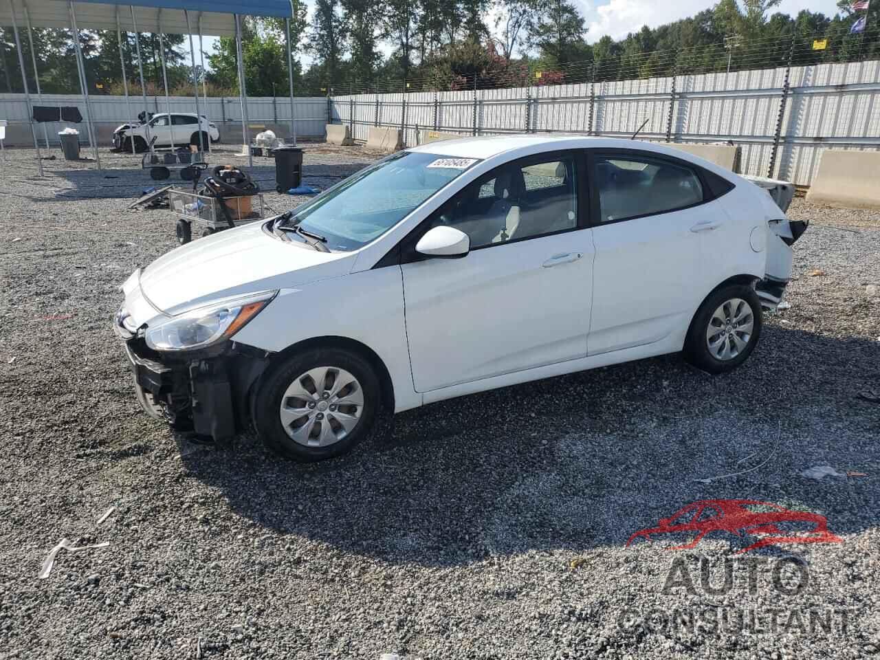 HYUNDAI ACCENT 2017 - KMHCT4AEXHU167424