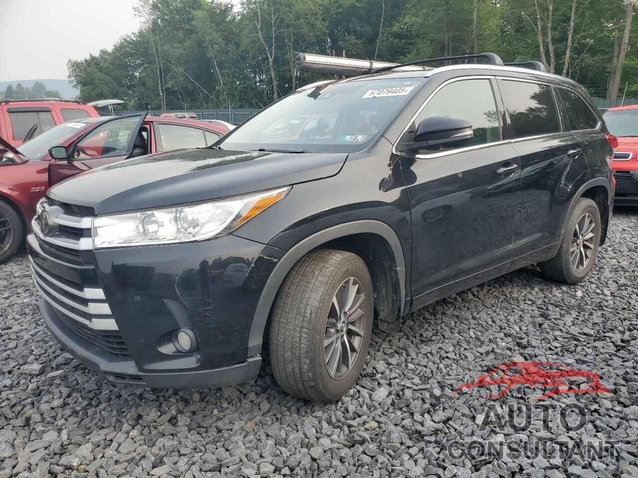 TOYOTA HIGHLANDER 2017 - 5TDJZRFHXHS387452