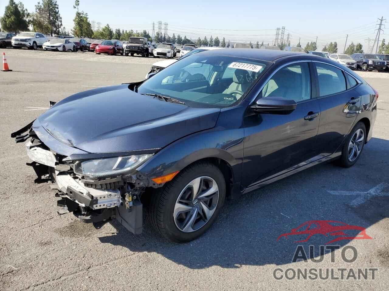 HONDA CIVIC 2019 - 2HGFC2F67KH601222