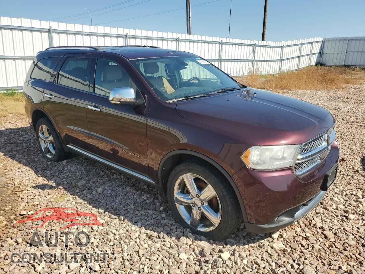 DODGE DURANGO 2012 - 1C4SDJET9CC322807