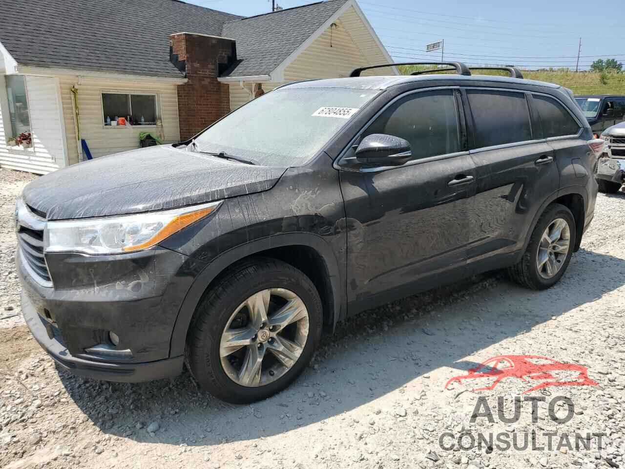 TOYOTA HIGHLANDER 2014 - 5TDDKRFH5ES054329