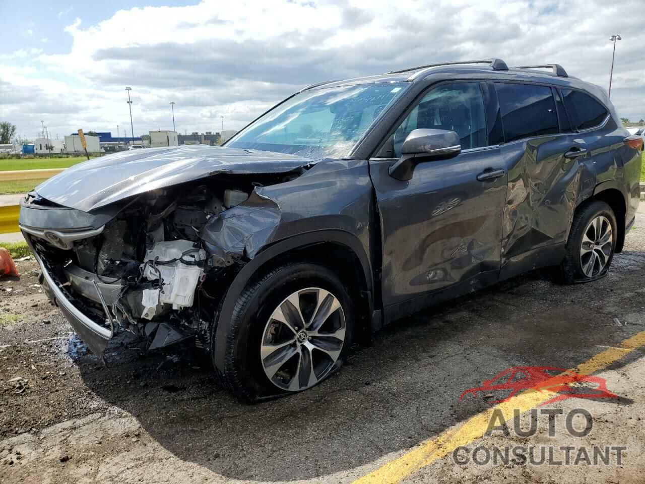 TOYOTA HIGHLANDER 2022 - 5TDGZRBH4NS587884