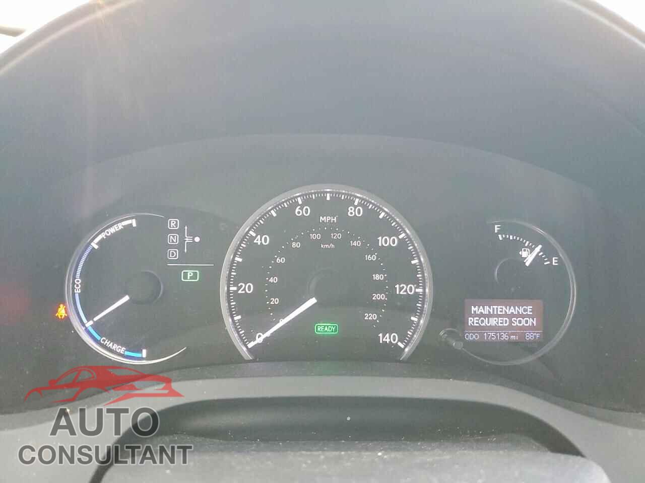 LEXUS CT 200 2013 - JTHKD5BH7D2125471