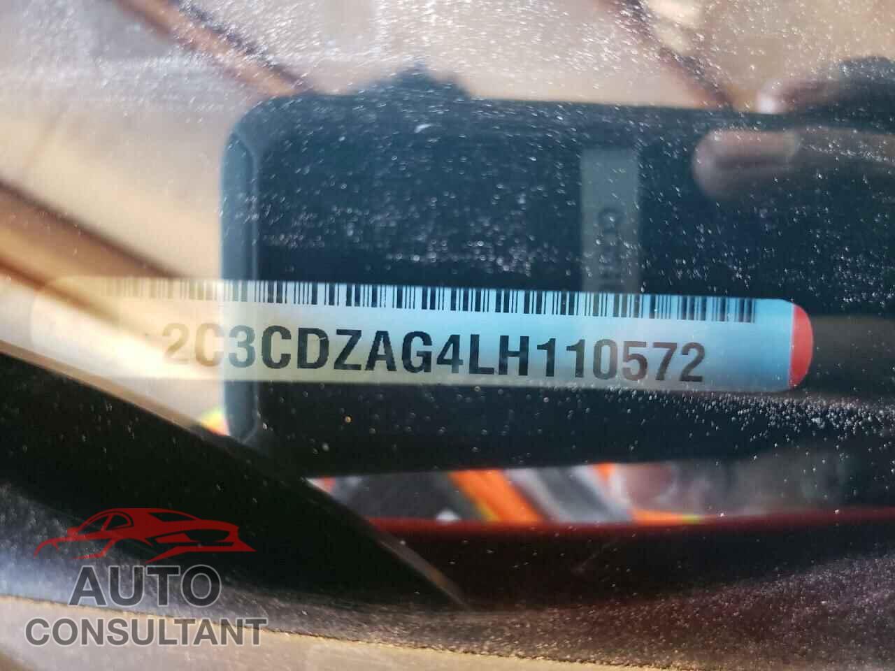 DODGE CHALLENGER 2020 - 2C3CDZAG4LH110572