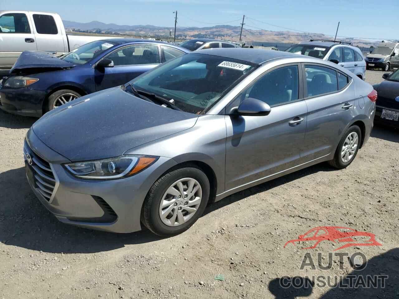 HYUNDAI ELANTRA 2017 - KMHD74LF8HU088980