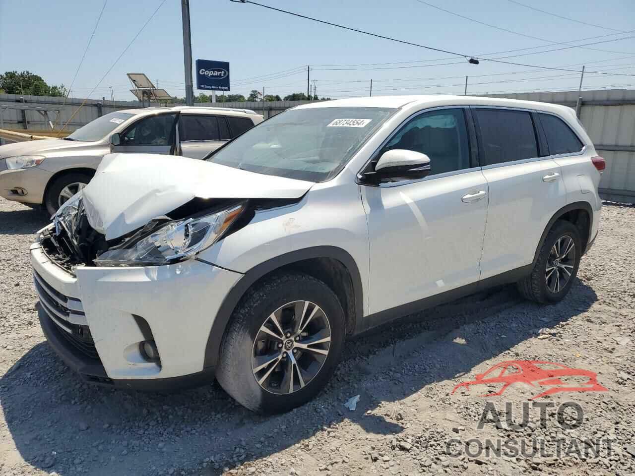 TOYOTA HIGHLANDER 2019 - 5TDZZRFH9KS301705