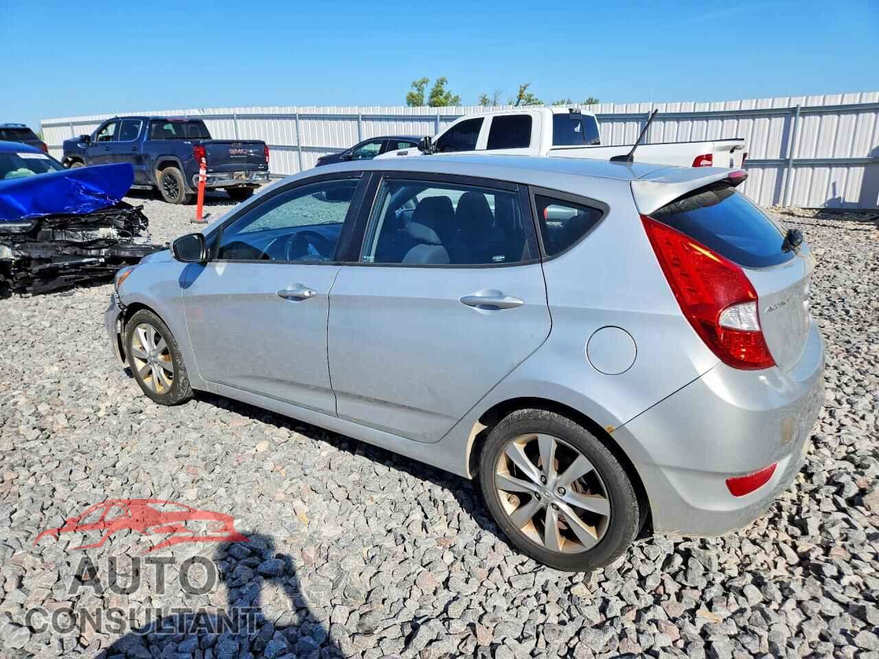 HYUNDAI ACCENT 2013 - KMHCU5AE9DU106725
