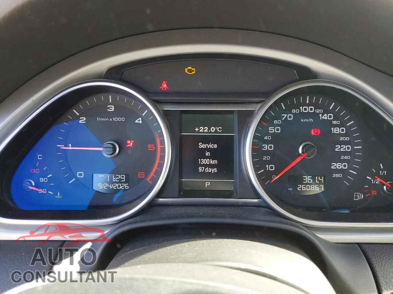 AUDI Q7 2012 - WA1VMCFEXCD009648