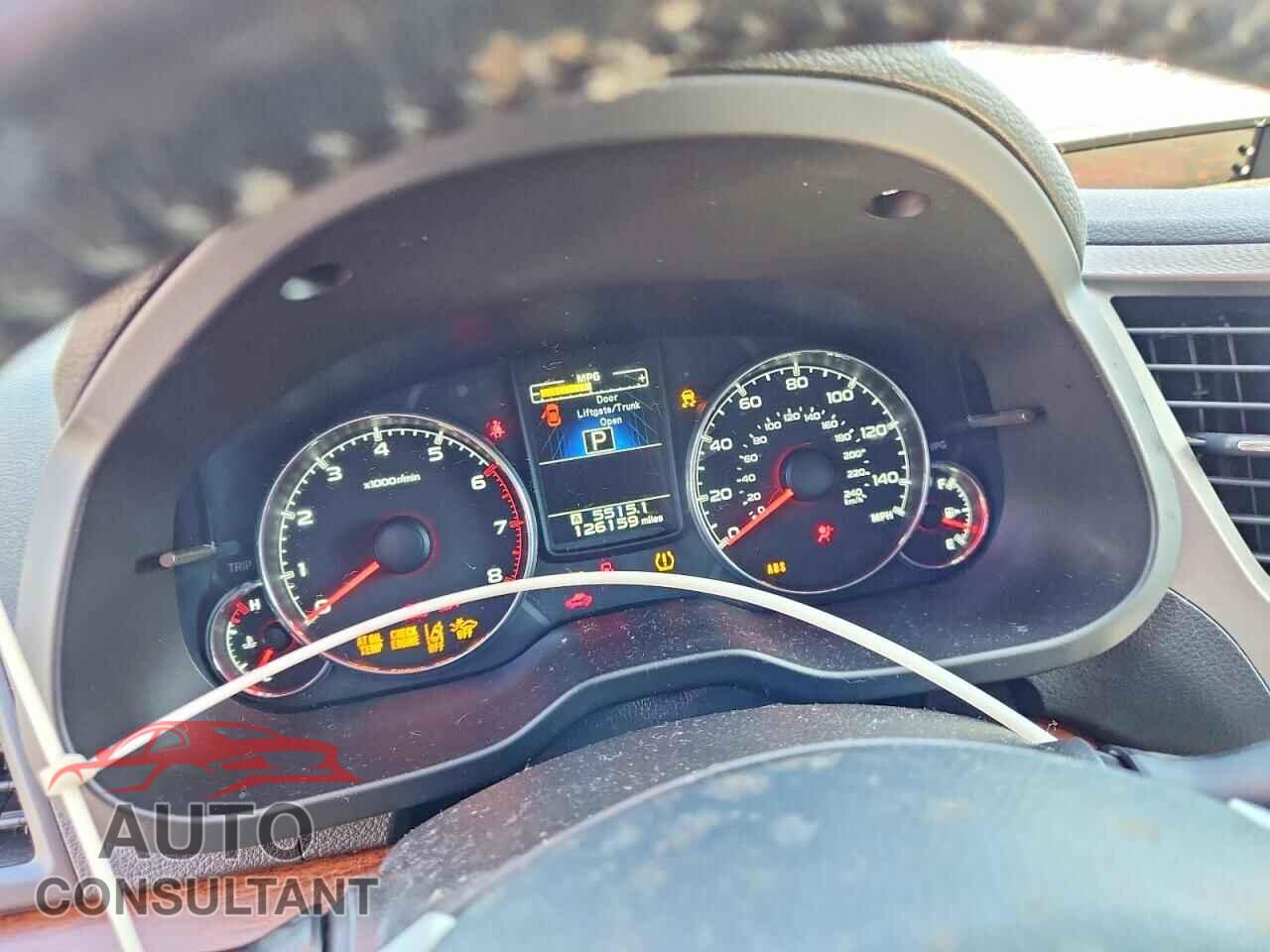 SUBARU OUTBACK 2013 - 4S4BRBPC9D3306219