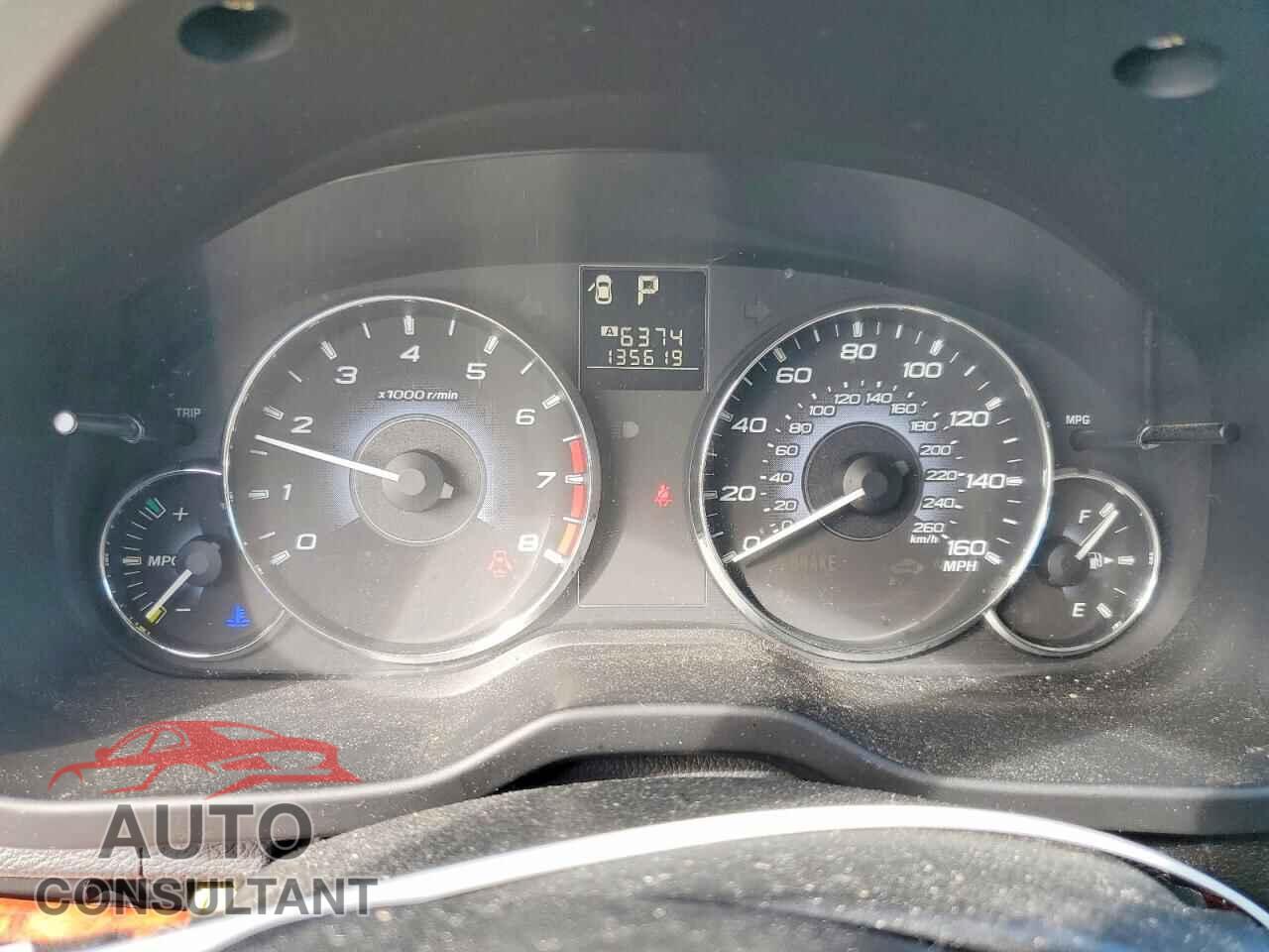 SUBARU OUTBACK 2010 - 4S4BRDJC8A2371942