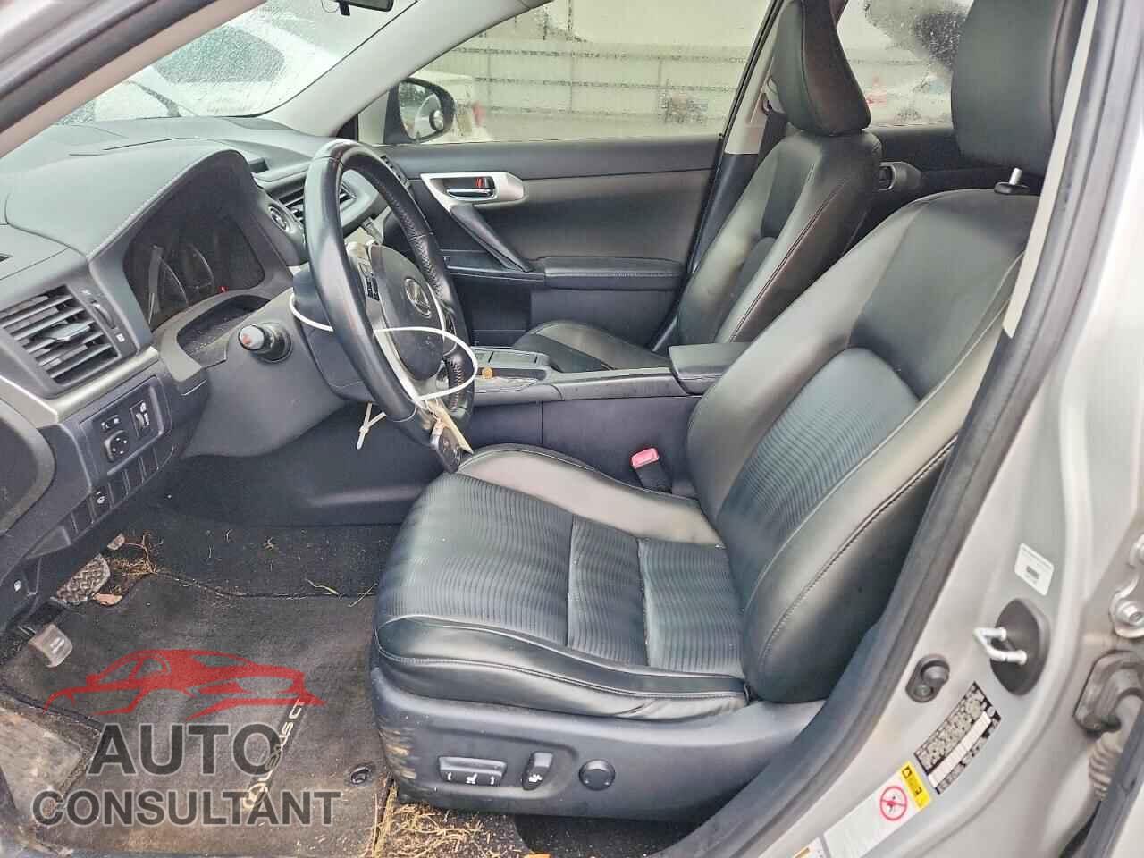 LEXUS CT 200 2012 - JTHKD5BH1C2091820