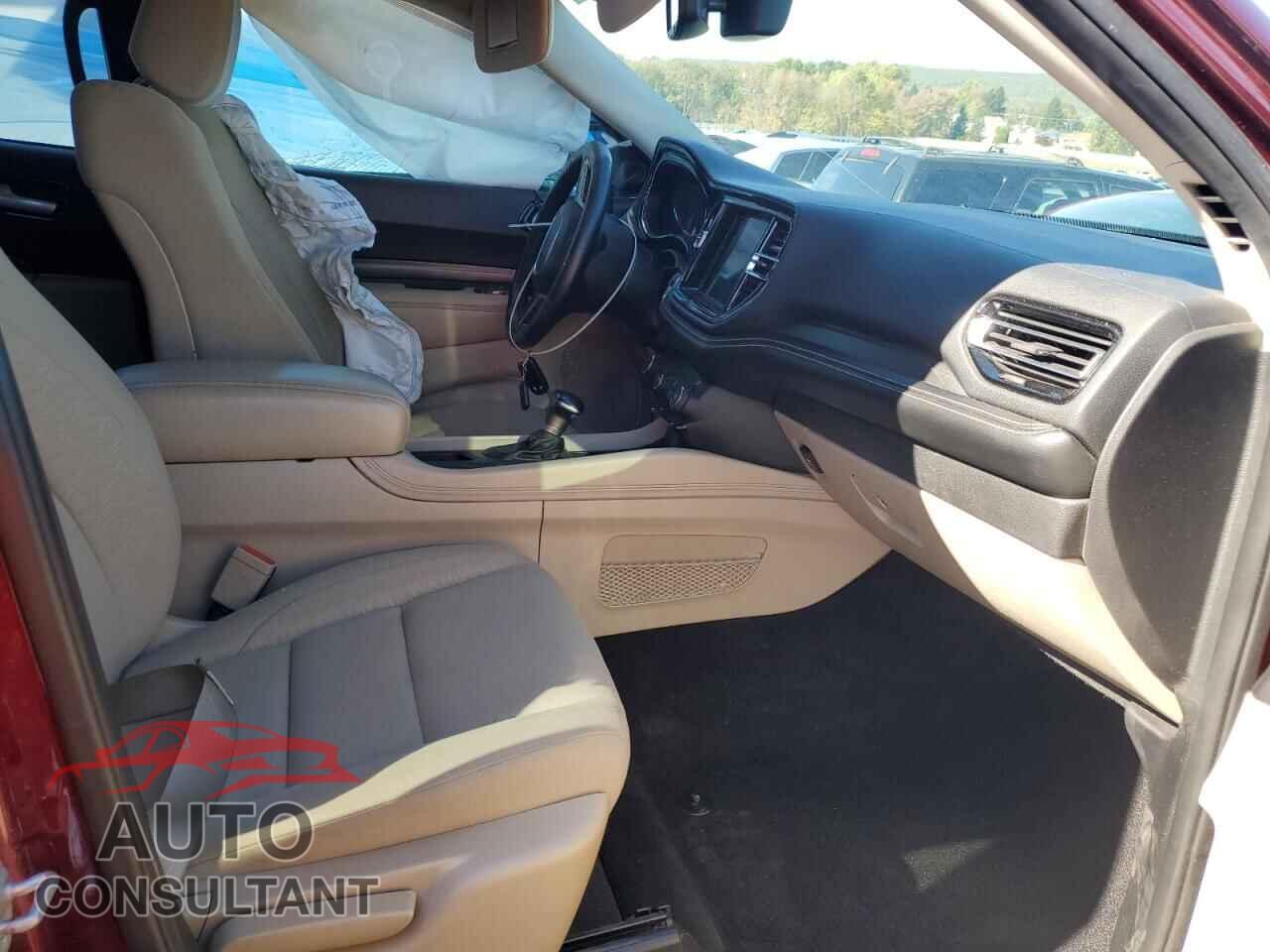 DODGE DURANGO 2021 - 1C4RDJAG4MC598806